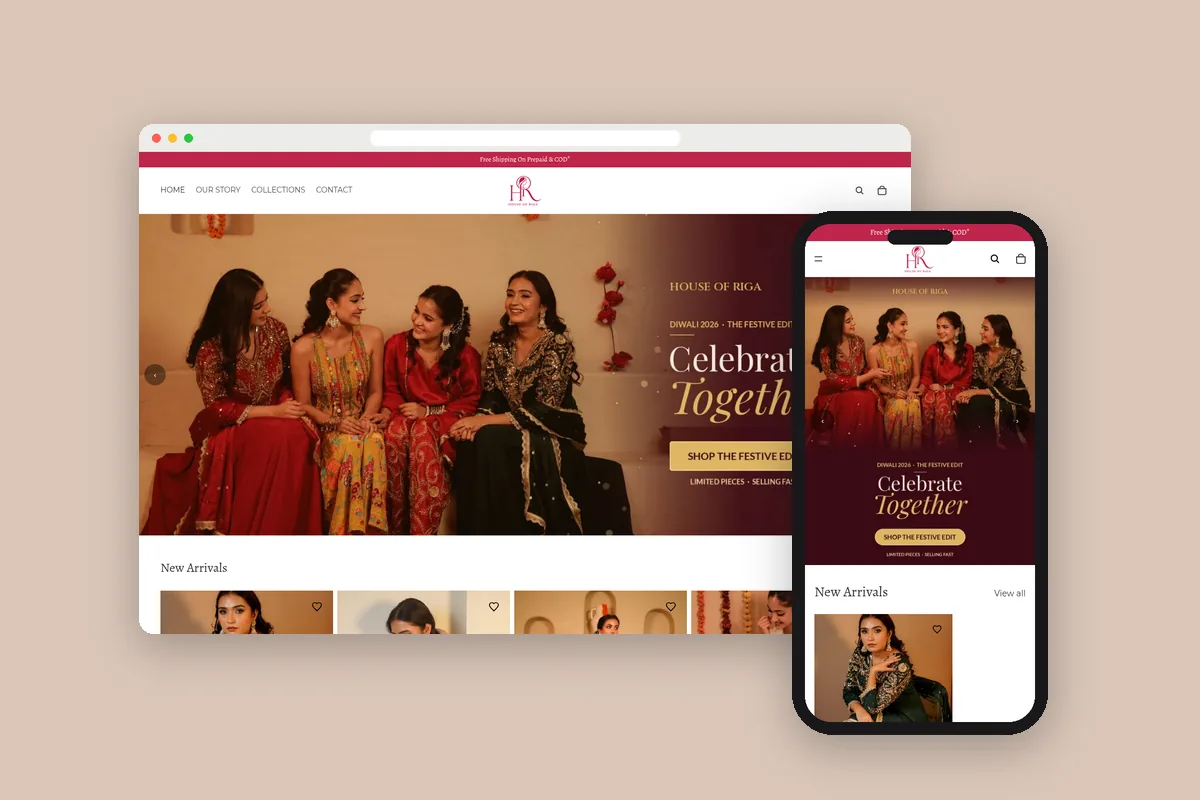 House of Riga: Website design & development
