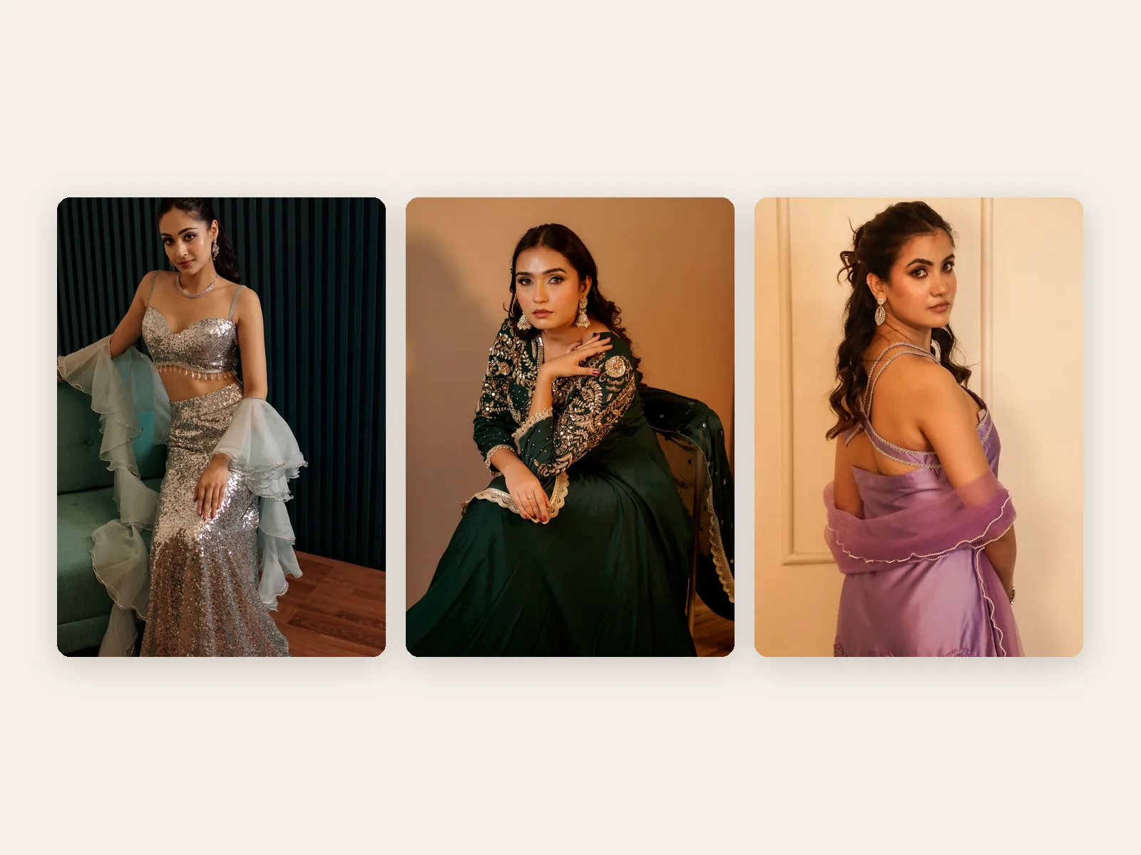 House of Riga: From our House of Riga shoots, evening and occasion looks