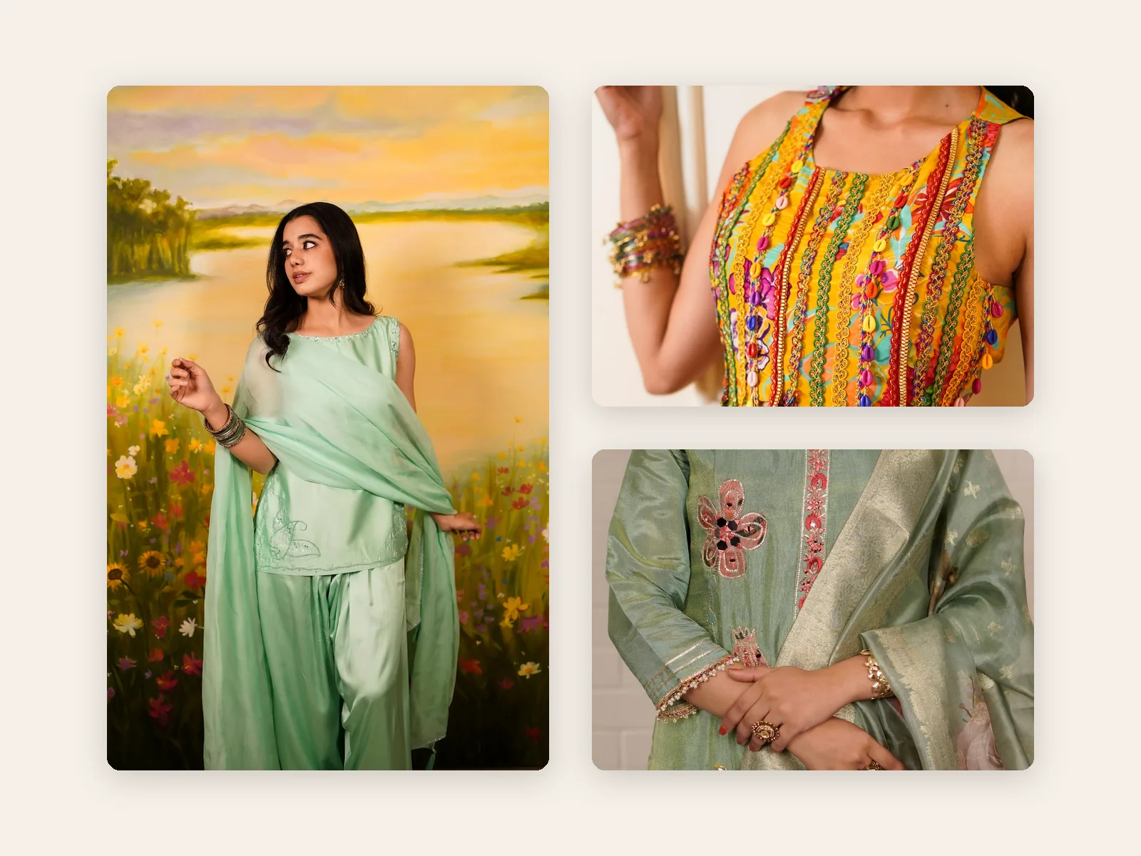 House of Riga: From our House of Riga shoots, editorial look and embroidery details