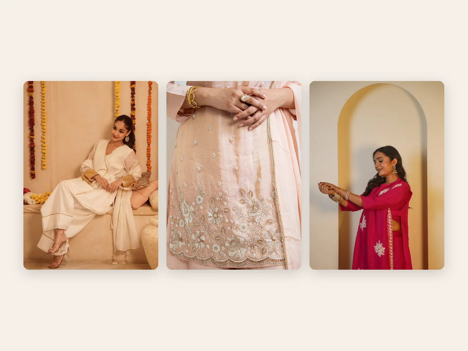 House of Riga: From our House of Riga shoots, candid moments and fabric close-ups