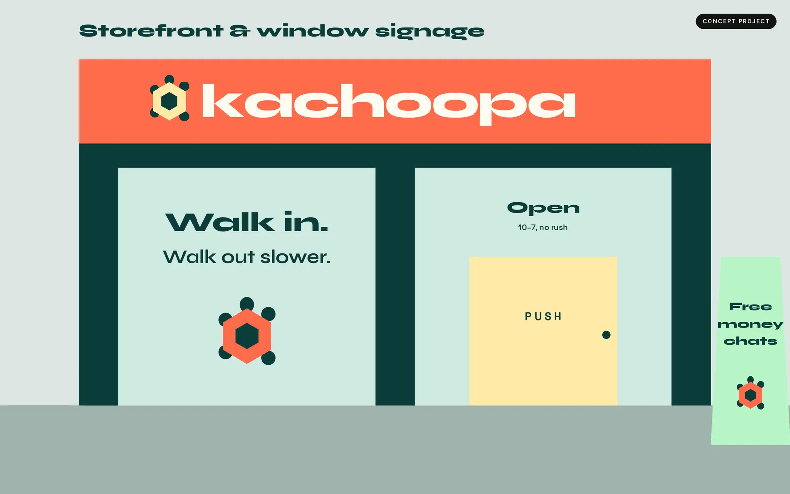 Kachoopa Wealth concept: brand assets system, image 2 of 3