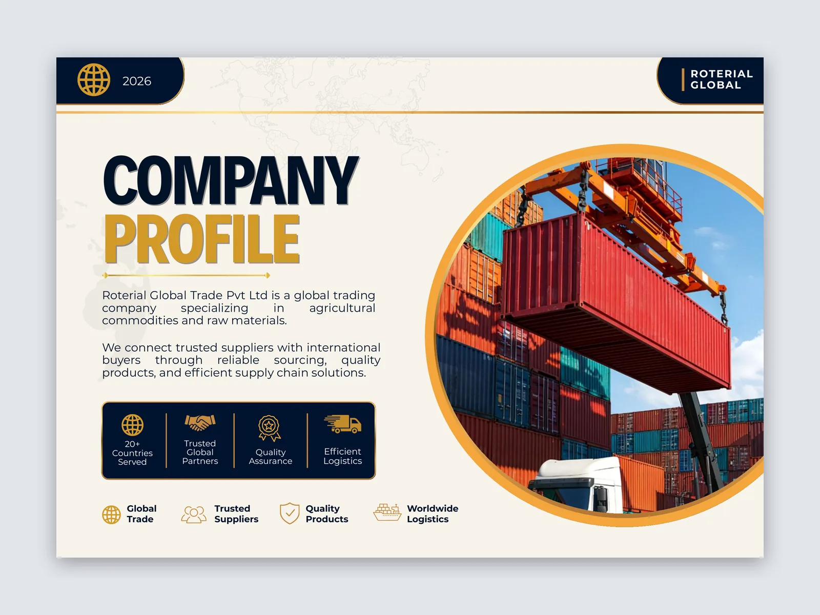 Roterial Global: Company profile