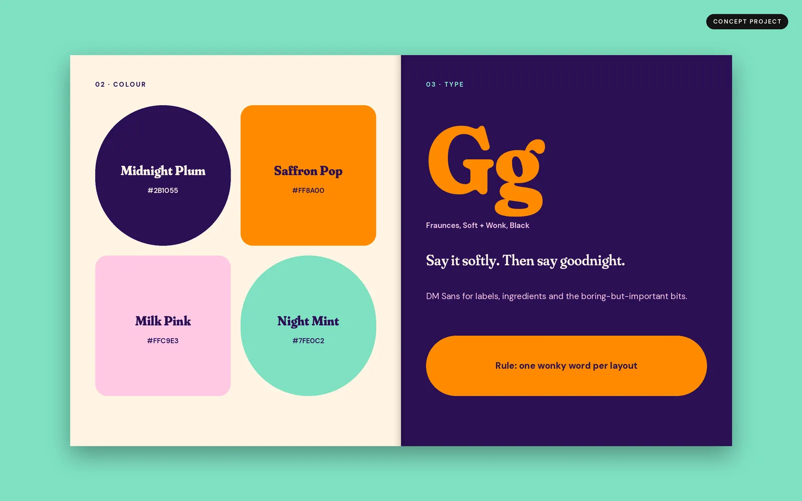 Zzaffy concept: brand book & guidelines, image 2 of 3